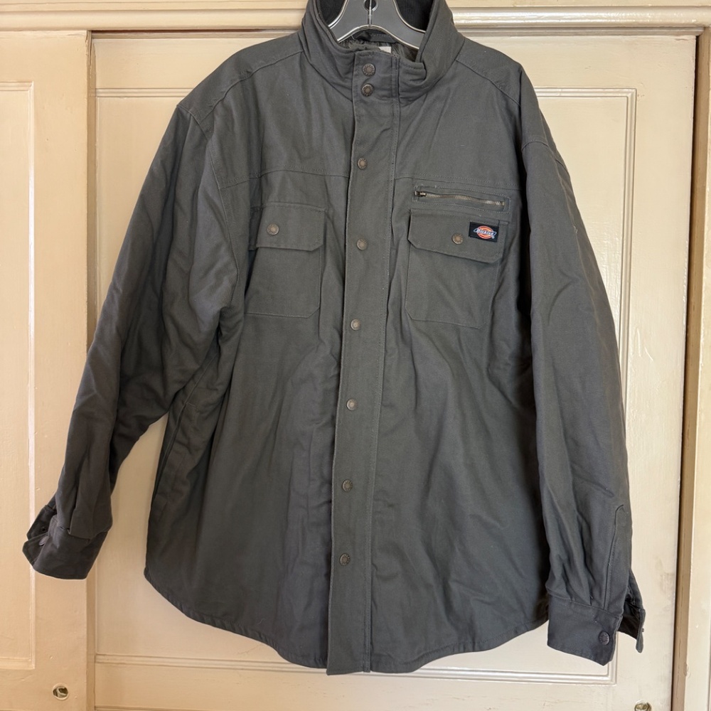 Dickies Cold Weather Shirt-style Jacket in Slate XL